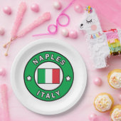 Neapel Italien Pappteller (Party)