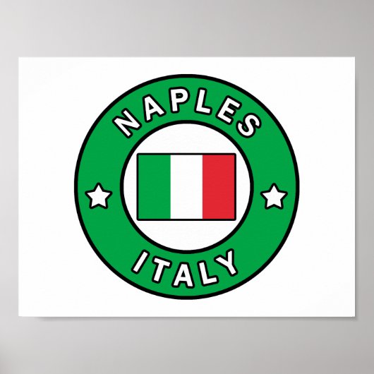 Neapel Italien Poster (Vorne)