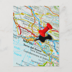 Neapel, Italien Postkarte