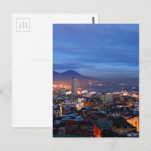 Neapel Italien Postkarte (Vorne/Hinten)