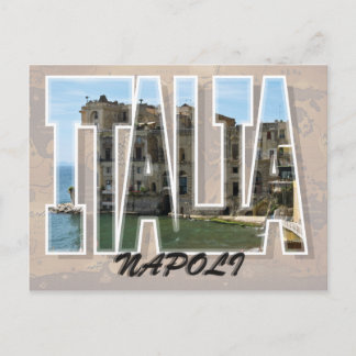 Neapel, Italien Postkarte