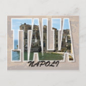 Neapel, Italien Postkarte (Vorderseite)
