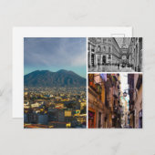 Neapel Italien Postkarte (Vorne/Hinten)