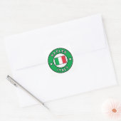 Neapel Italien Quadratischer Aufkleber (Umschlag)