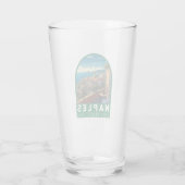 Neapel Italien Reisen Kunst Vintag Glas (Rückseite)