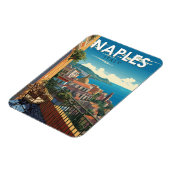 Neapel Italien Reisen Kunst Vintag Magnet (Linke Seite)