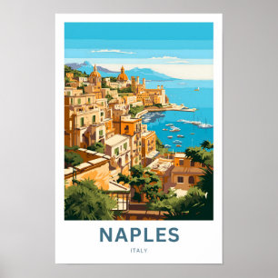Neapel Italien Reisen Print Poster