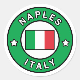 Neapel Italien Runder Aufkleber