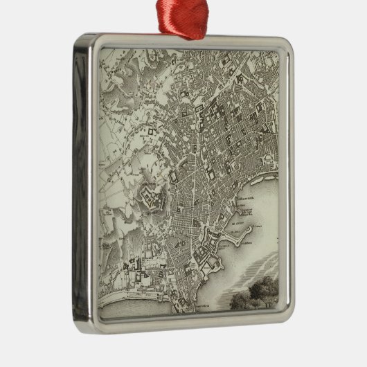 Neapel, Italien Silbernes Ornament (Rechts)