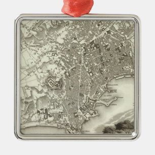 Neapel, Italien Silbernes Ornament