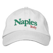 Neapel Italien Stadt Pride Bestickte Baseballkappe (Vorderseite)
