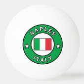Neapel Italien Tischtennisball (Vorderseite)