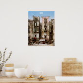 Neapel, Italien um 1900 Poster (Küche)