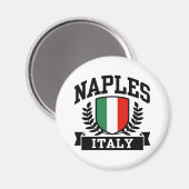 Neapel Magnet (Vorderseite/Rückseite)