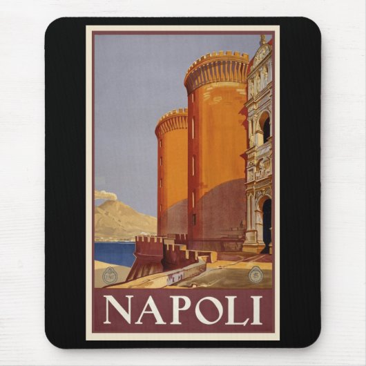 Neapel - Napoli Vintage Mousepad (Vorne)