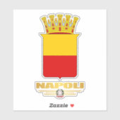 Neapel (Neapel) Aufkleber (Blatt)