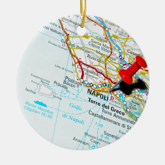 Neapel (Neapel), Italien Keramik Ornament (Vorne)