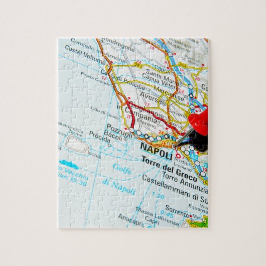 Neapel (Neapel), Italien Puzzle (Vertikal)