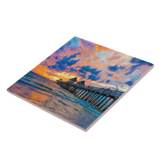 Neapel Pier, Florida Fliese (Seite)