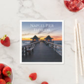 Neapel Pier Florida Ocean Beach Serviette (Beispiel)