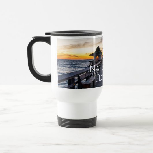 Neapel Pier Florida Reisebecher (Links)