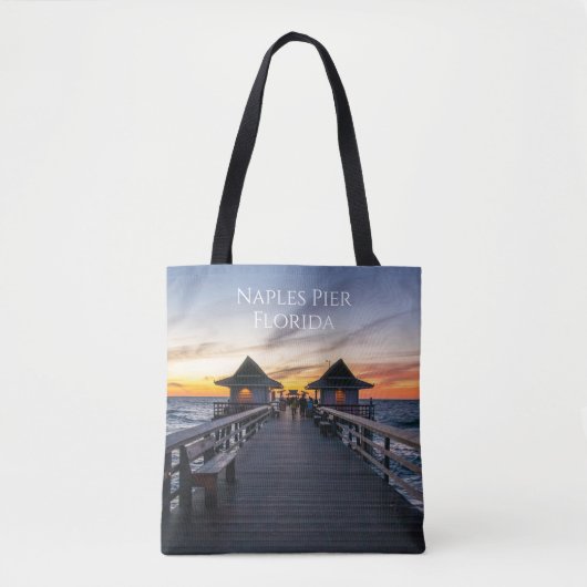 Neapel Pier Florida Reisen Tasche (Vorderseite)