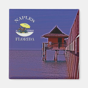 Neapel-Pier in den Blues Magnet