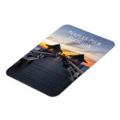 Neapel Pier in Florida Novelty Magnet (Linke Seite)