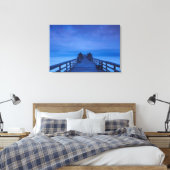 Neapel Pier, morgens Leinwanddruck (Insitu (Schlafzimmer))