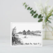 Neapel Pier, Neapel Fl Postkarte (Stehend Vorderseite)