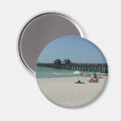 Neapel Pier, Neapel Florida Magnet (Vorderseite/Rückseite)
