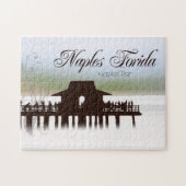 Neapel-Pier-Puzzlespiel Puzzle (Horizontal)