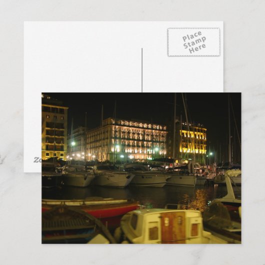 Neapel Postcard Postkarte (Vorne/Hinten)
