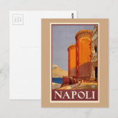 Neapel Postkarte (Vorne/Hinten)