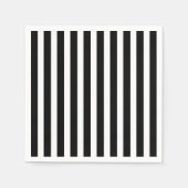 Neapel, Schwarz-Weiß-Party Serviette (Vorderseite)