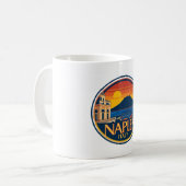 Neapel Skyline 1 Kaffeetasse (Vorderseite Links)