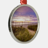 Neapel-Strand Florida Ornament Aus Metall (Rechts)