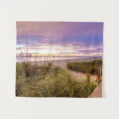 Neapel-Strand Florida Wandteppich (Vorderseite (Horizontal))