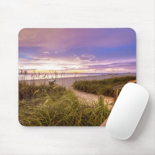 Neapel-Strand-Ufer und ruhiger Ozean | Florida Mousepad (Mit Mouse)
