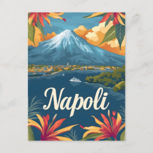 Neapel Vesuvius Postkarte