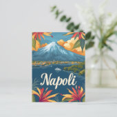 Neapel Vesuvius Postkarte (Stehend Vorderseite)