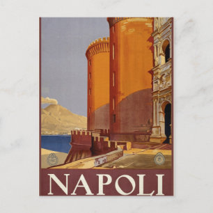 Neapel Vintage Neapel Italien Postkarte