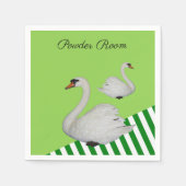 Neapel, Weißer Streifen Serviette (Vorderseite)