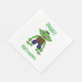 Neapel, Weißes Standardfrühstück/grünes Monster Serviette (Ecke)