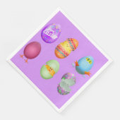 Neapel zu Ostern Serviette (Ecke)
