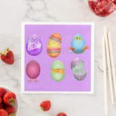 Neapel zu Ostern Serviette (Beispiel)