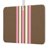 Neapolitan Car Air Freshener (Braun, Rosa & Cream) Autolufterfrischer (Links)