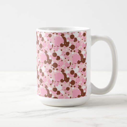 Neapolitan Dots 01-Light Pink-Coffee Tasse (Rechts)