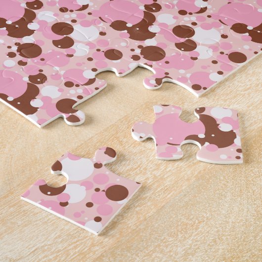 Neapolitan Dots 01-Lt Pink-JIGSAW PUZZLE (Seite)