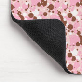 Neapolitan Dots 01-Lt Pink-Mousepad Mousepad (Ecke)